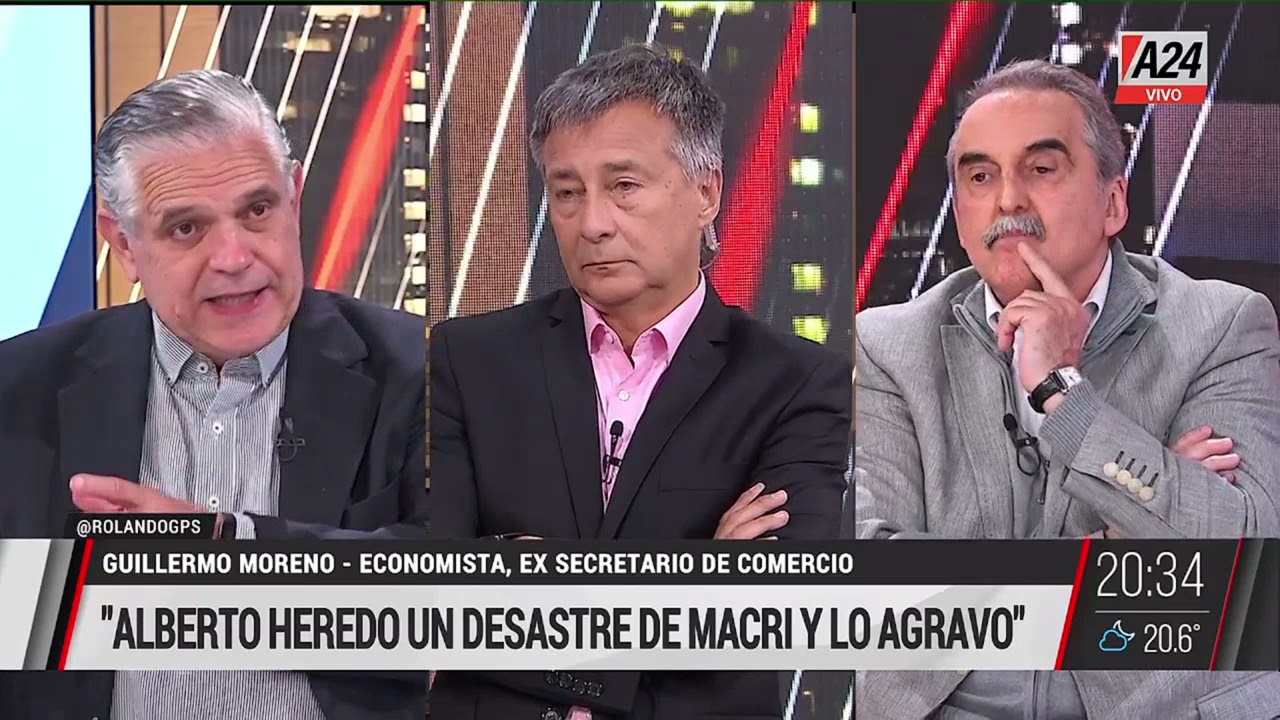 El desastre económico de Alberto: picante cruce entre Guillermo Moreno y López Murphy | GPS