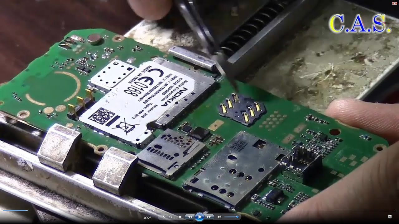 Nokia 206 не видит сим карту(Dual sim rm-872)(От КАС)