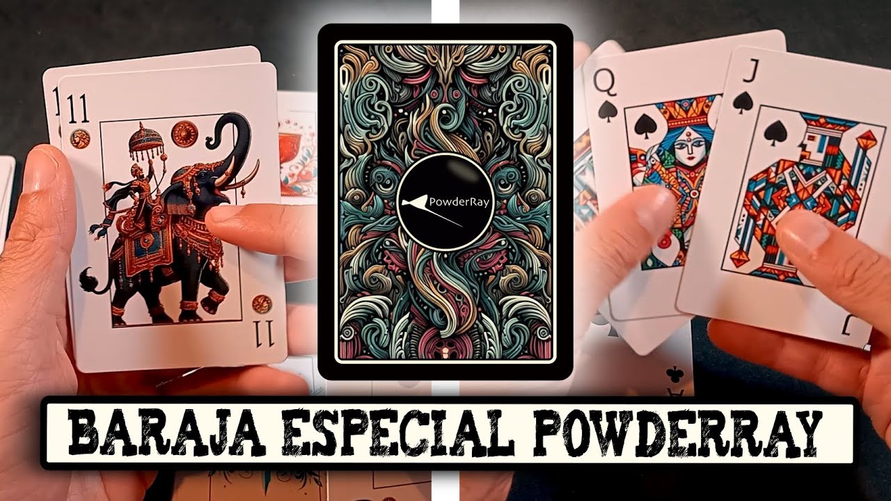 BARAJA OFICIAL POWDERRAY | Baraja Especial del Canal