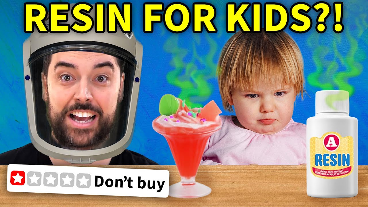 Testing Resin Craft Kits… marketed towards KIDS?!