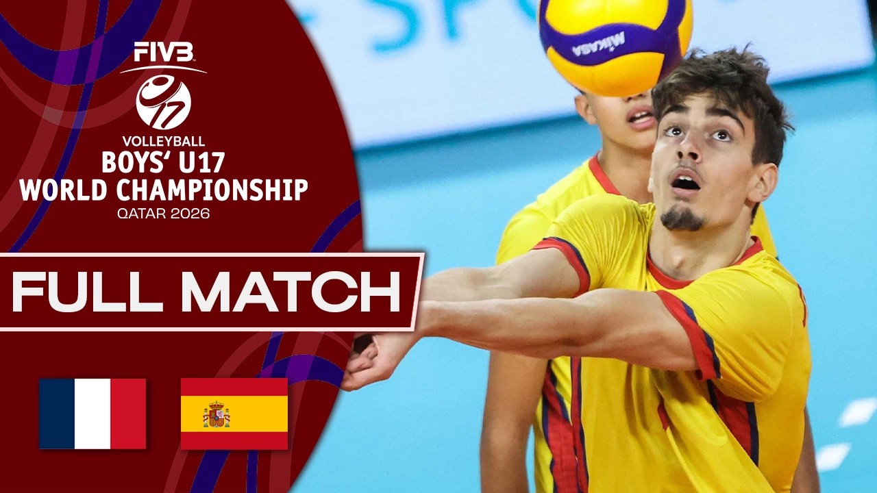 France vs. Spain - Round of 16 | Boys' U17 World Championship - 2026