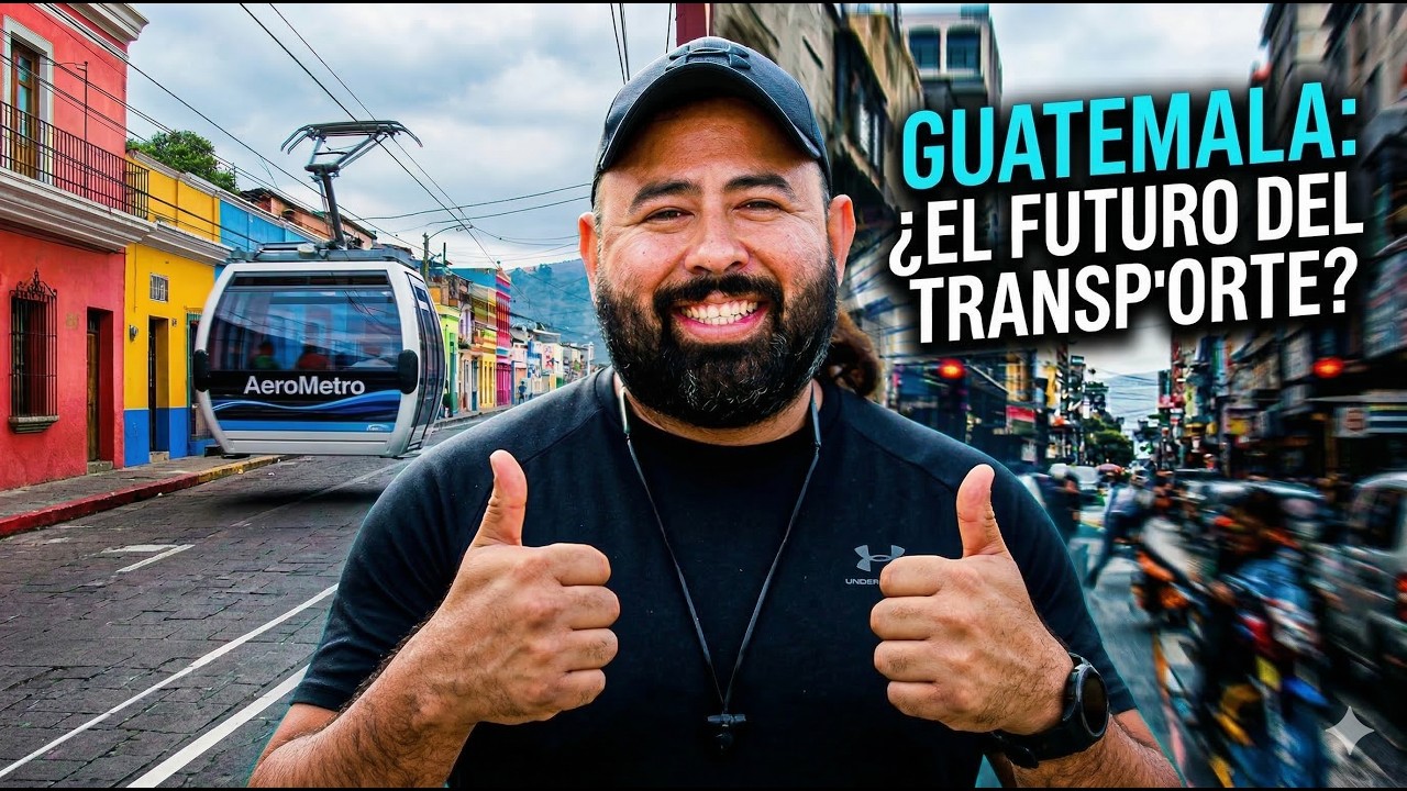 Lo que NADIE te dice del nuevo METRO CABLE de Guatemala primero en CENTRO AMERICA