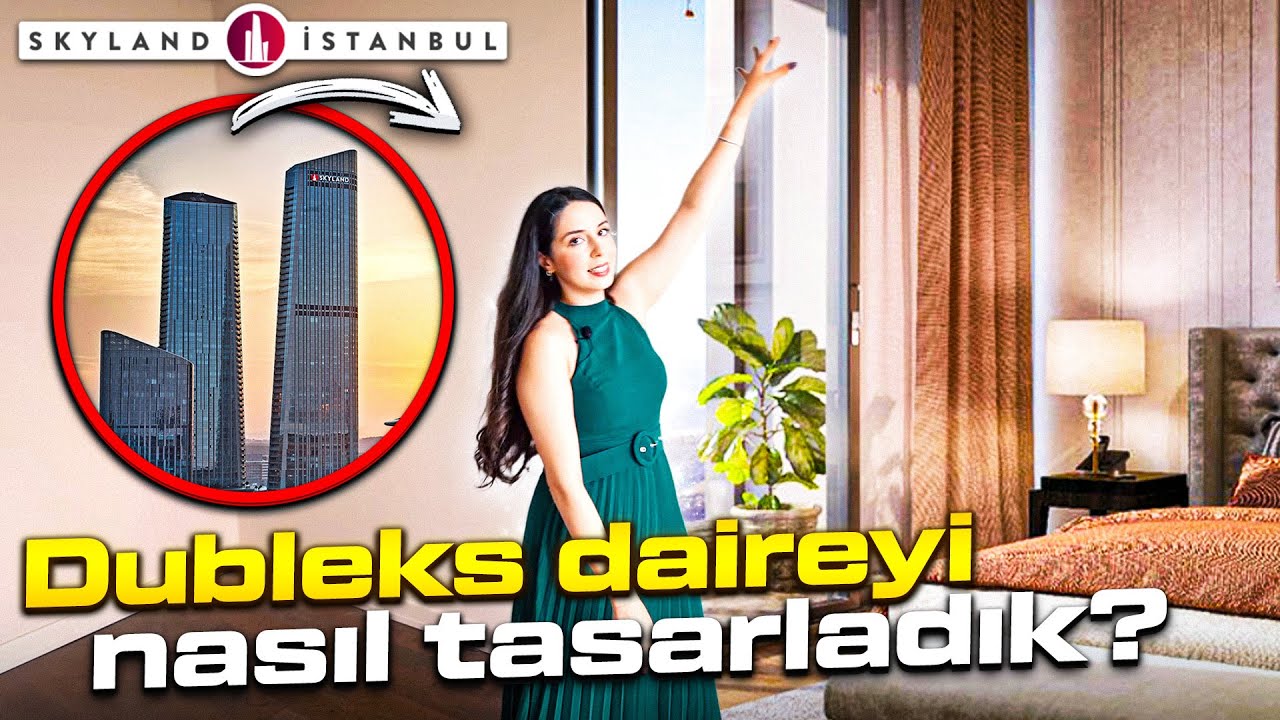 Skyland Dubleks Daire Turu - İç Mimari Projesi