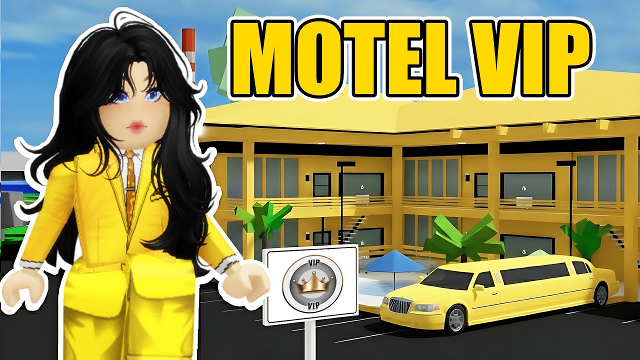 J'OUVRE UN MOTEL VIP SUR BROOKHAVEN ROBLOX !