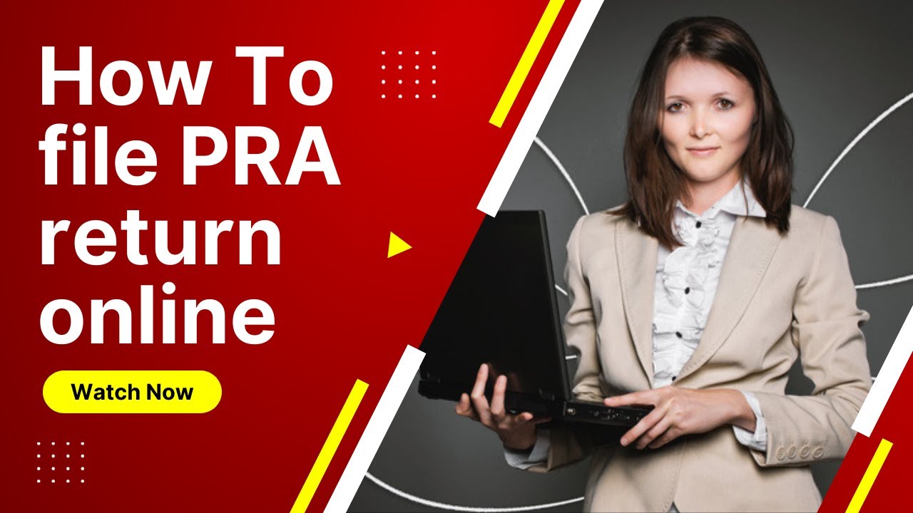 Return filing process of PRA II how to file PRA Return, sales tax return II