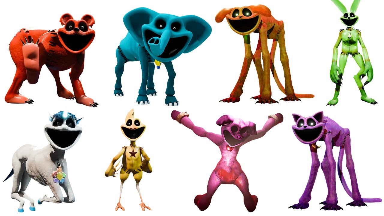 Niveles de Poder de los Smiling Critters  (Poppy Playtime Capítulo 3)