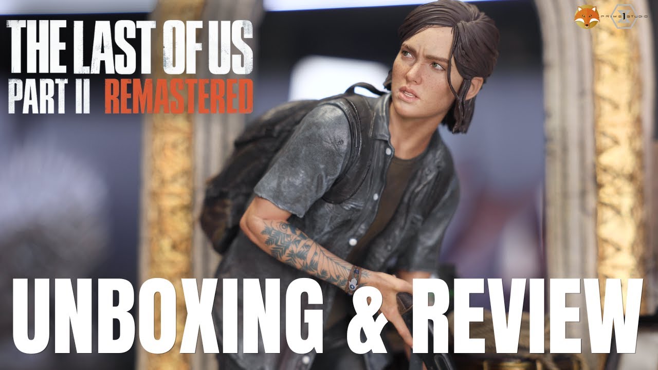 Prime 1 Ellie The Last of Us Part II 1/4 Scale Statue Unboxing & Review