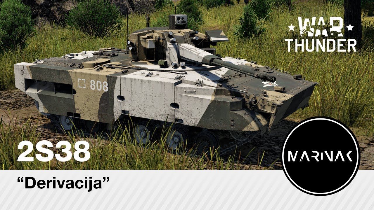 War Thunder CZ #176 │ 2S38 │ Derivacija