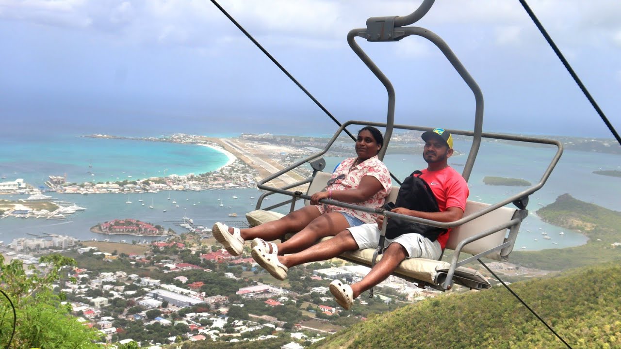 St Martin Mount Top Views (Sky Explorer Ride)