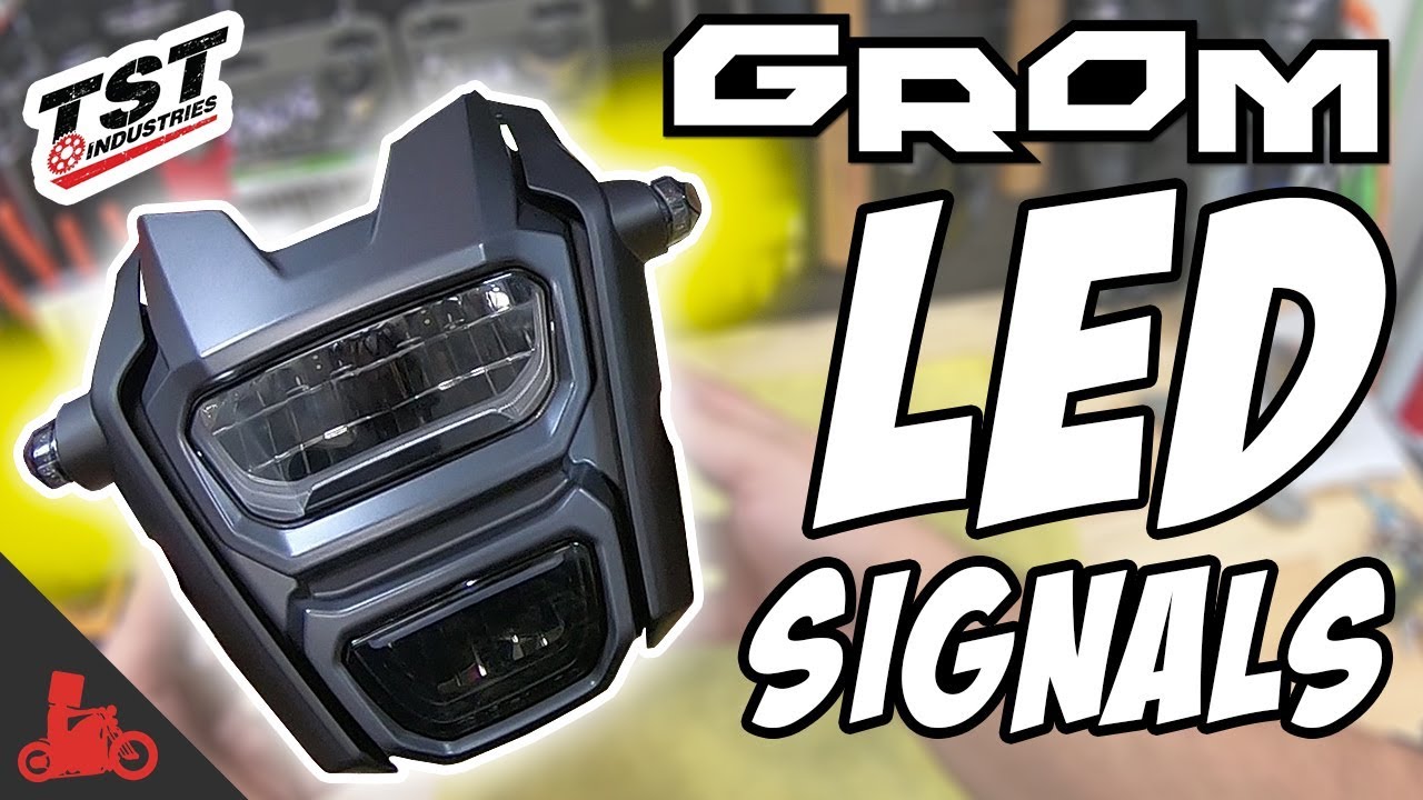 How To: Honda Grom LED Flush Mount Turn Signals