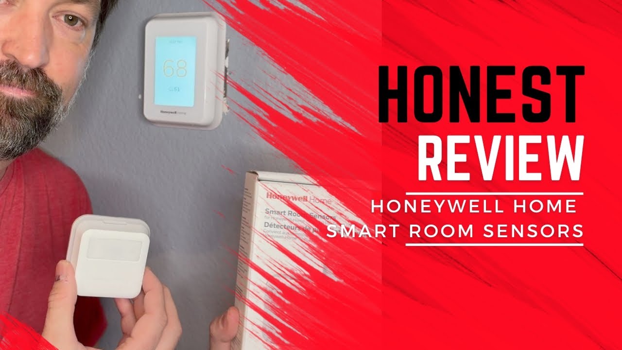Honeywell Home RCHTSENSOR-1PK, интеллектуальный комнатный датчик, совместимый с интеллектуальными...