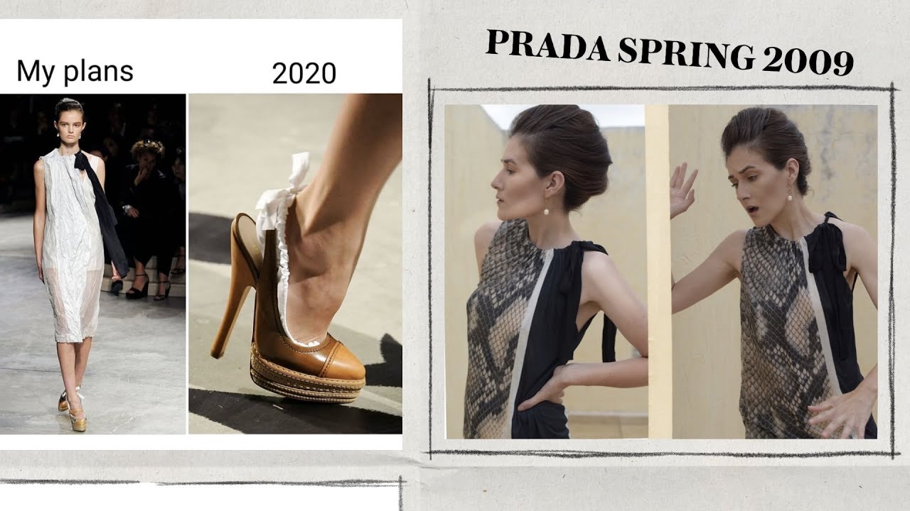 RECREATING THE LOOK: PRADA SPRING 2009 | [Lizzie Lō]