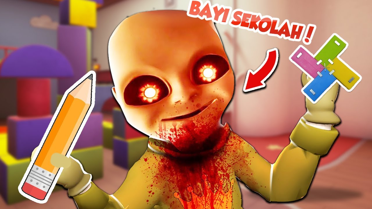 AKU BUAT SEKOLAH TK UNTUK BAYI KUNING DAJJAL TERKUTUQ !!! SEREMNYOOOO