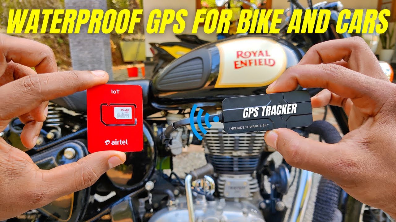 Waterproof GPS Tracker ഏത് വണ്ടിയിൽ വേണേലും പിടിപ്പിക്കാം! GPS with Battery and Sim For Bike & Cars