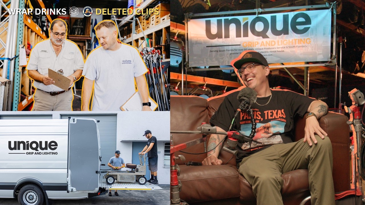 When In Florida, Unique Producer Services is Gaffer Chris Hill's Rental House Of Choice