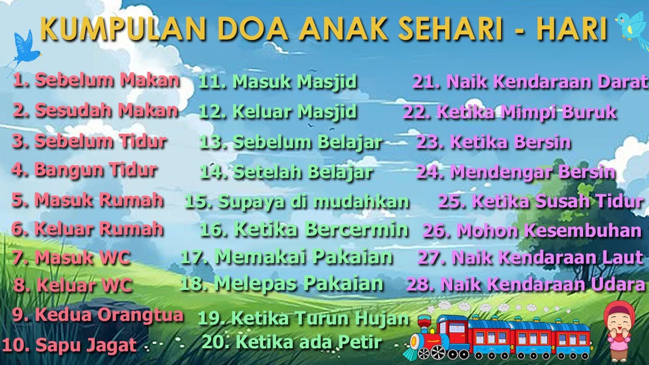 KUMPULAN DOA SEHARI HARI MUSLIM LENGKAP