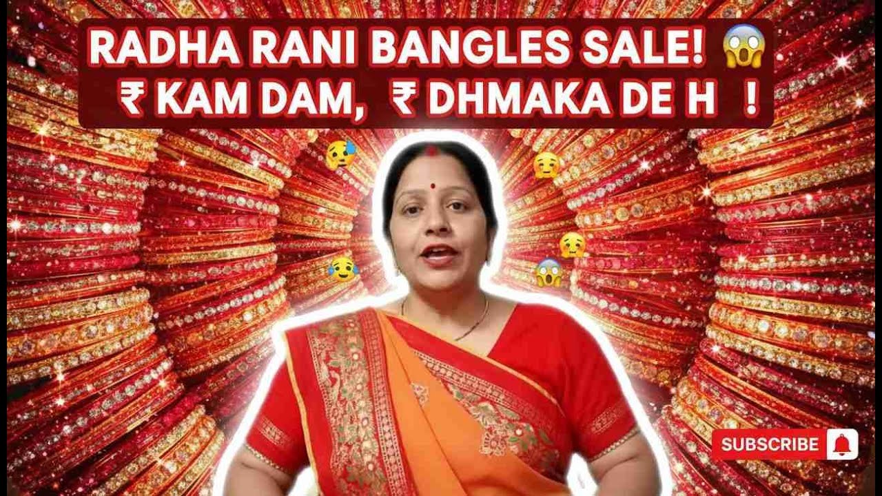 Live Stream of Radha Rani bangles
