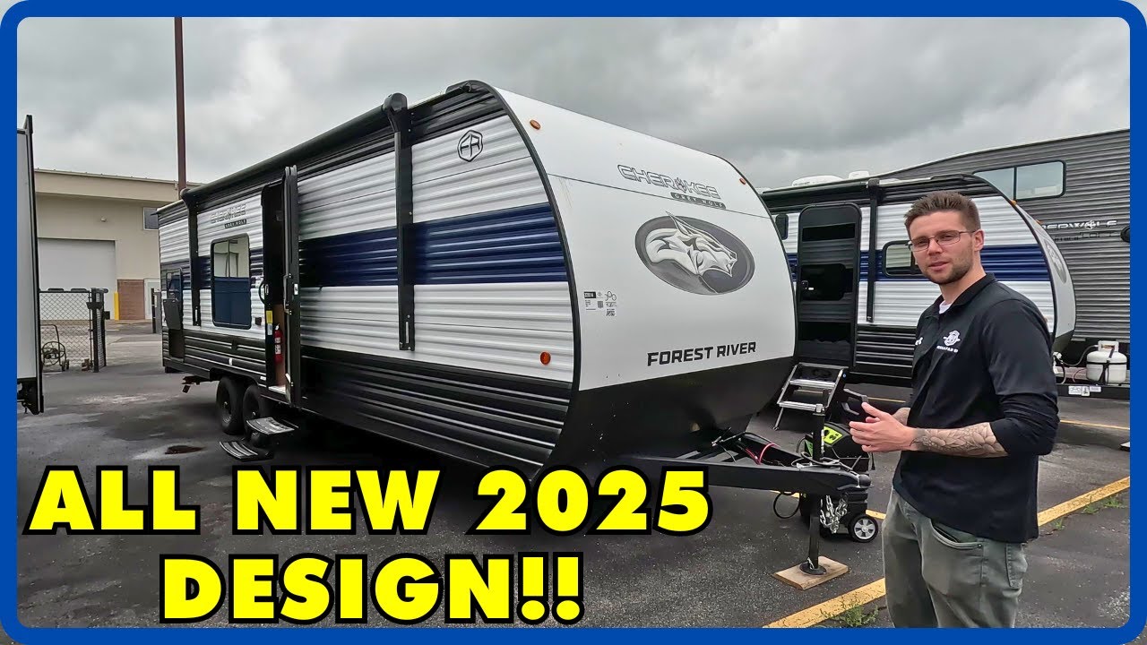 ALL ELECTRIC New Updates! 2025 Forest River Cherokee Wolf Den 26EV