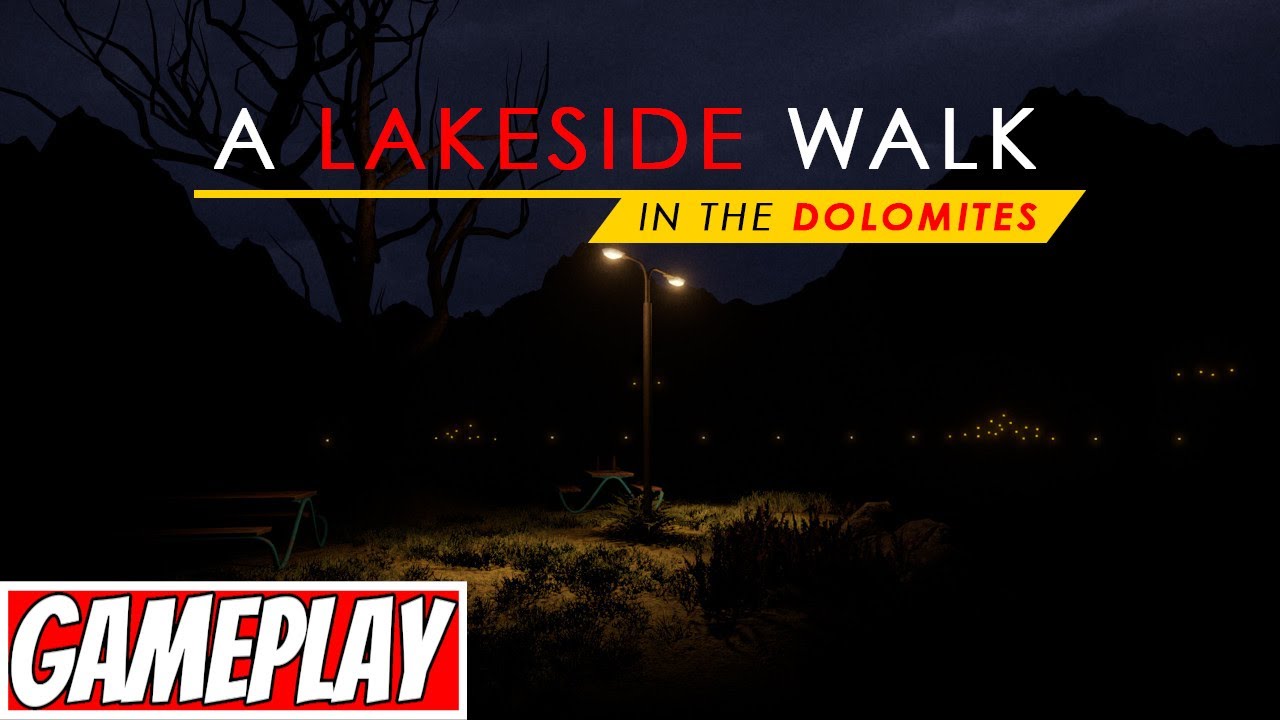 A Lakeside Walk in the Dolomites - Gameplay PL | Indie Horror