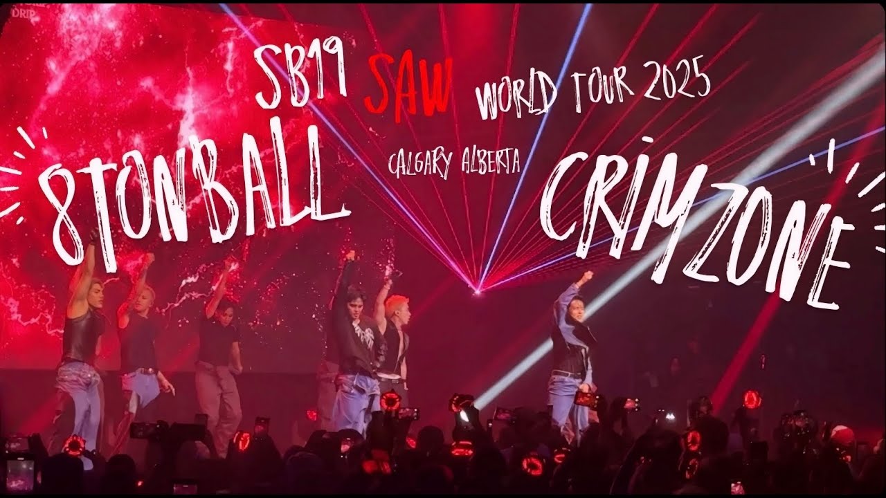 SB19 - 8TONBALL & CRIMZONE | SIMULA AT WAKAS WORLD TOUR IN CALGARY