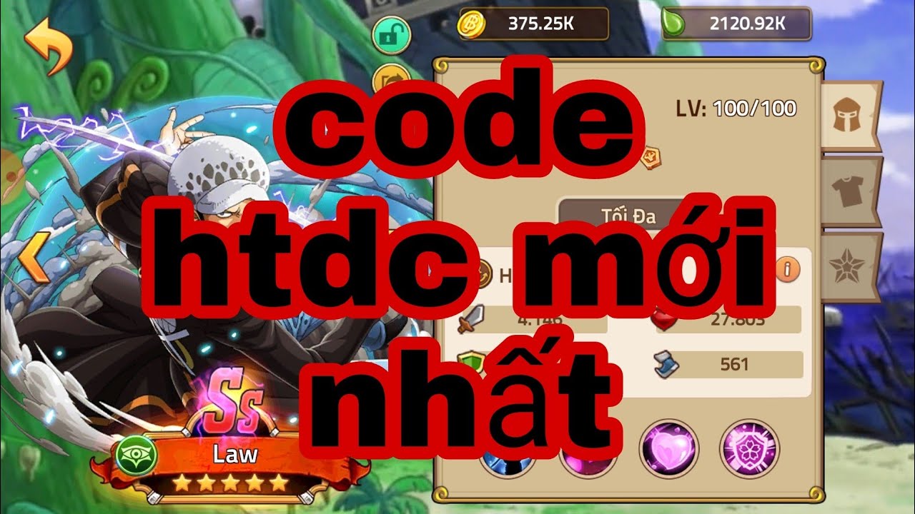 htdc | code ngon  trong hải tặc đại chiến