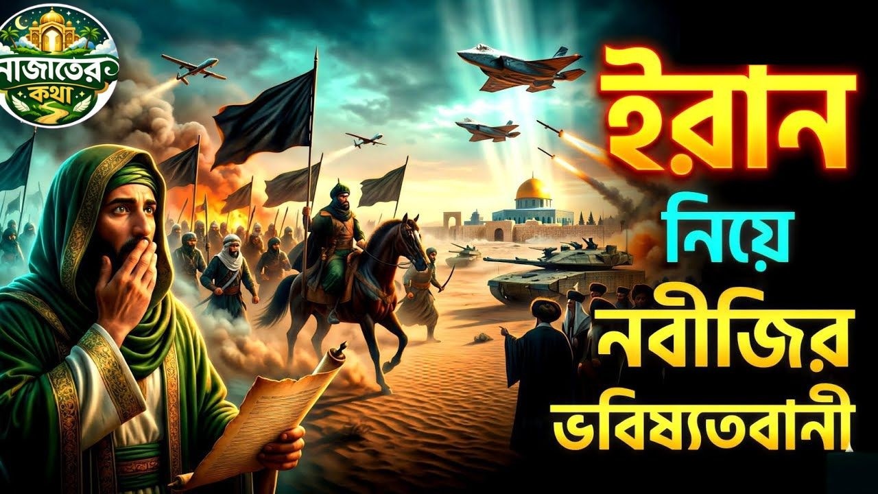 ইরান নিয়ে মহানবী (সা.) এর সেই ভয়ংকর ভবিষ্যৎবাণী কি তবে সত্যি ? | Iran-Israel 2026 | NajaterkathaE1