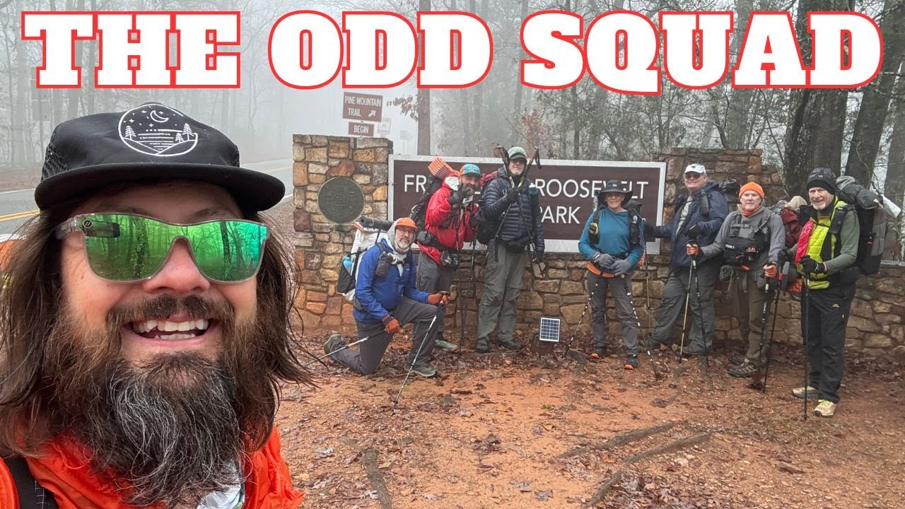 Поход под дождём по тропе Pine Mountain Trail