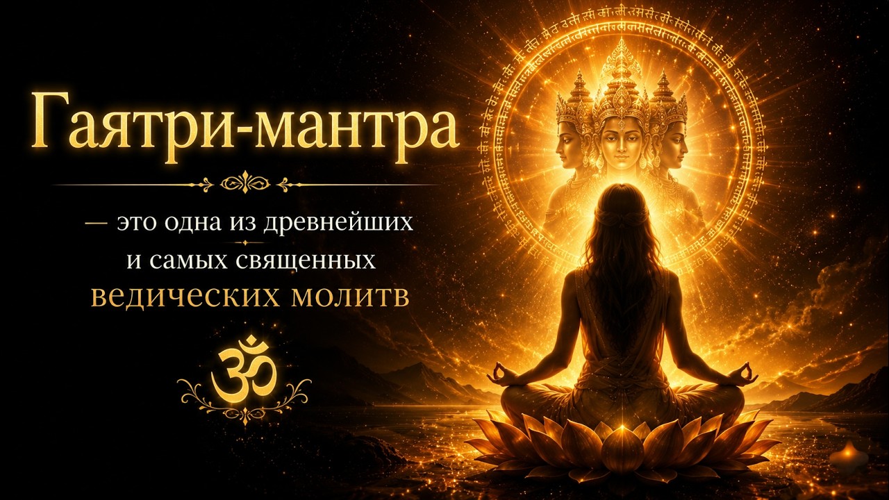 ЭТА МАНТРА МЕНЯЕТ СОЗНАНИЕ &mdash; ГАЯТРИ МАНТРА, КОТОРУЮ СЛУШАЮТ ТЫСЯЧЕЛЕТИЯ