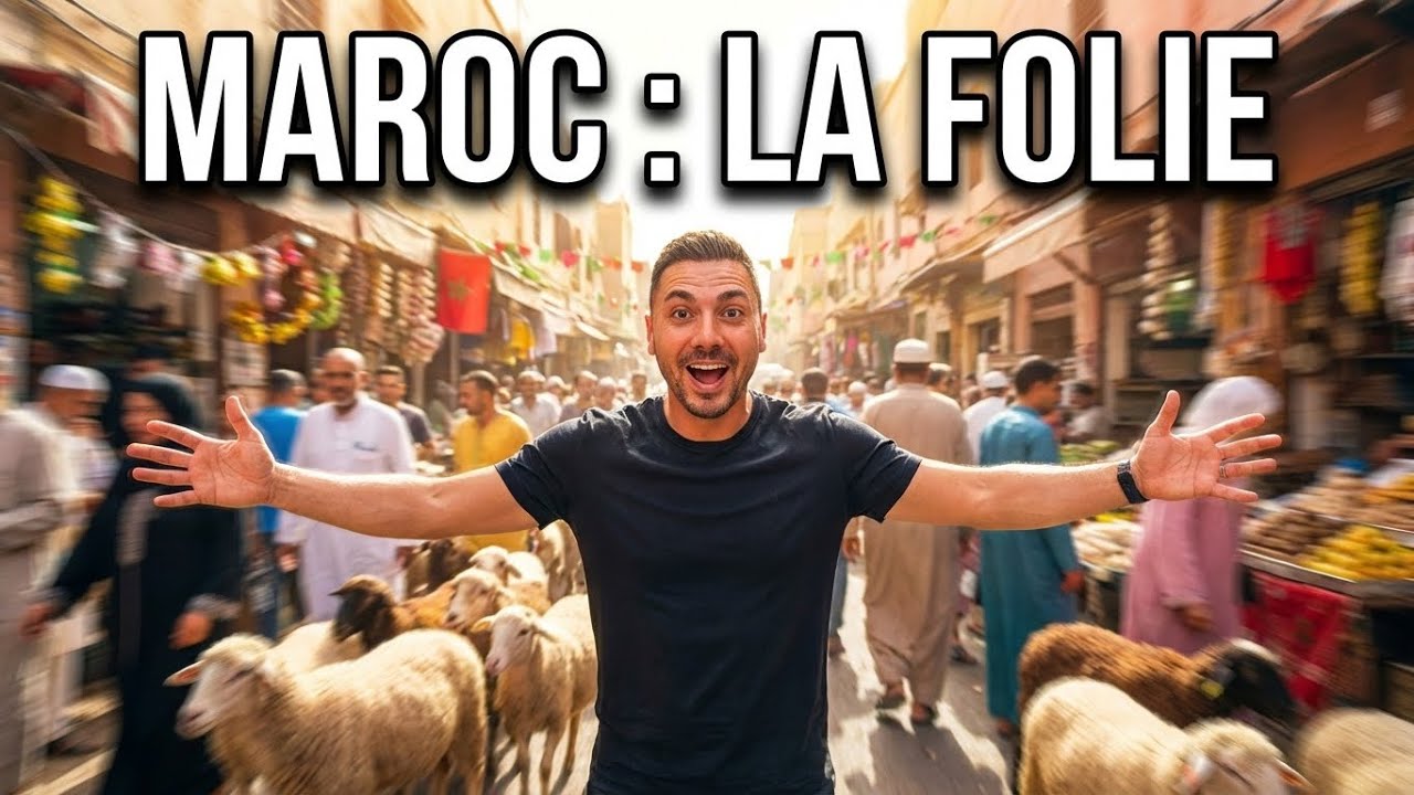 COMMENT SE PASSE L’AÏD au MAROC 🇲🇦 ! JE GAGNE UN PARI FOU ! #vlog #maroc