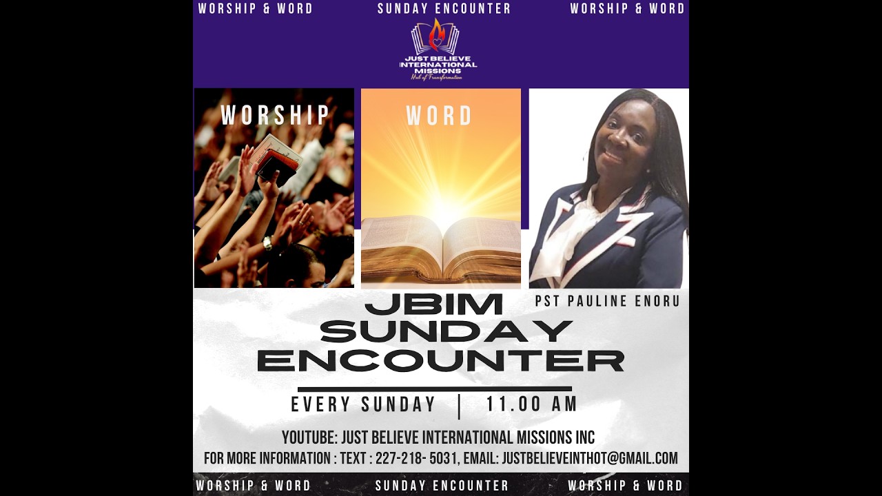 WORSHIP & WORD ENCOUNTER || JBIM || THE INVITATION TO DWELL || Pastor PAULINE ENORU