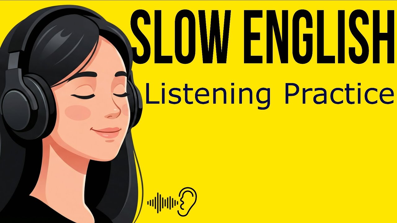Slow English Podcast | Listening & Fluency Practice | A1–A2 Shadowing Practice 