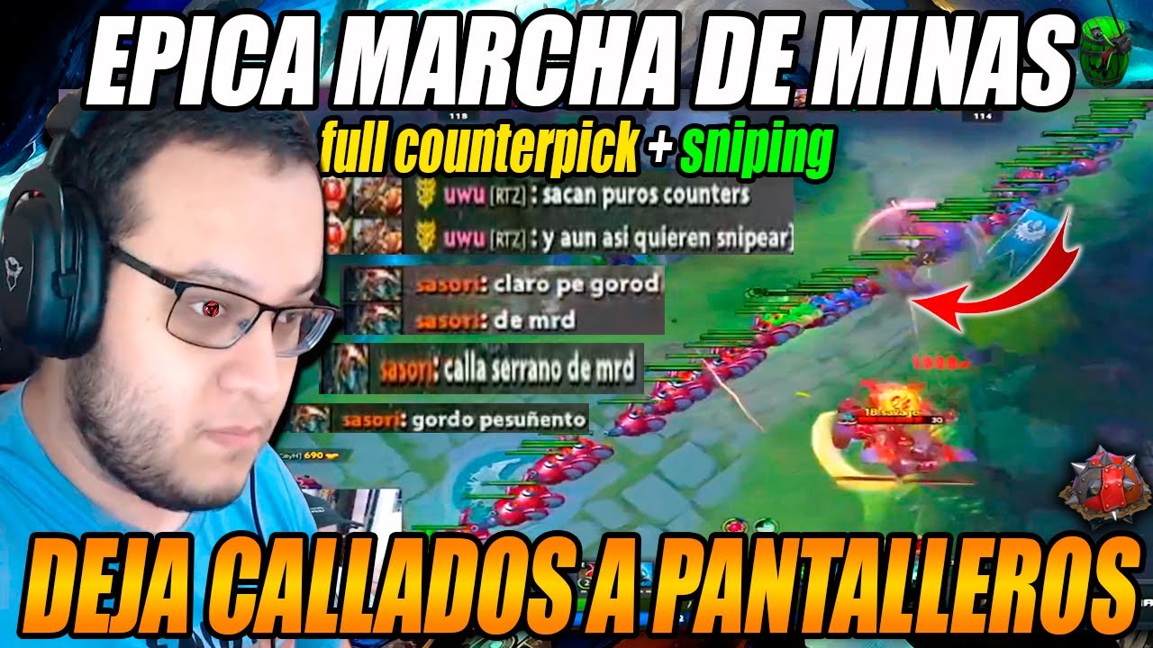 EPICO!🔥TECHISOR SE ENFRENTA A FULL COUNTERPICK Y LOS HACE SUFRIR CON SUS MARCHA DE MINAS 😱💥 | DOTA 2