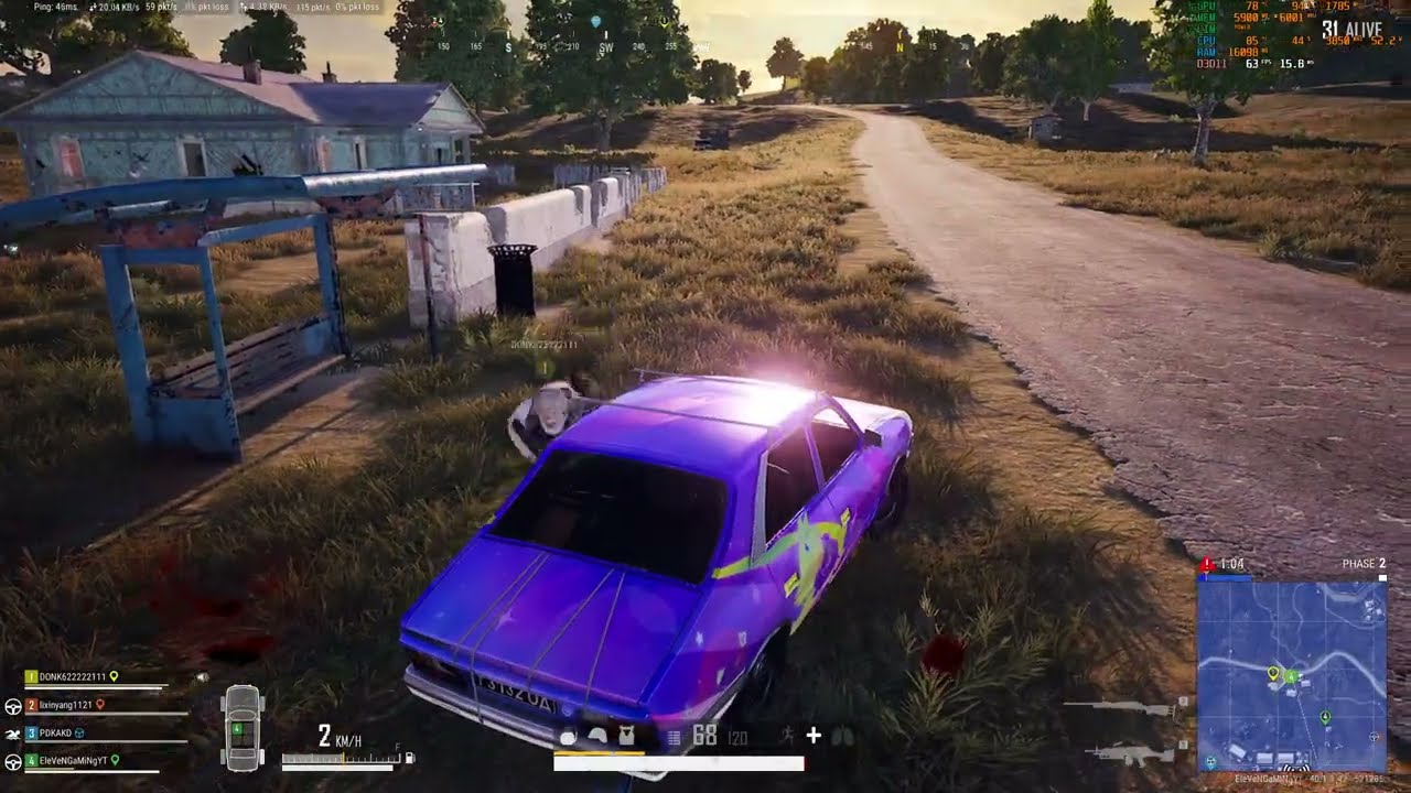 PUBG PC : OLD ERANGLE RETURNS INTENSE 2K ACTION GAMEPLAY #21