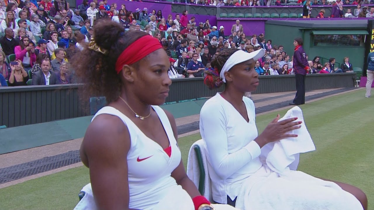 Venus & Serena Williams Win Women's Doubles Semi-Final - London 2012 Olympics