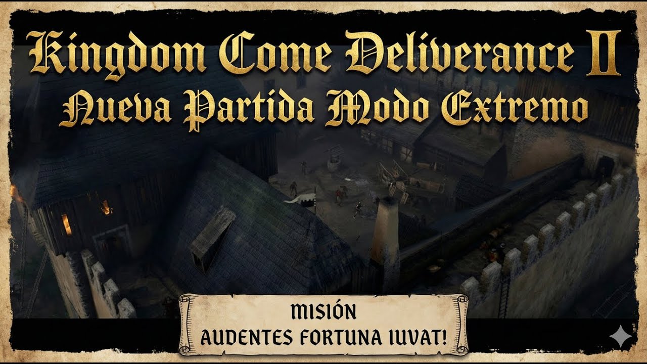 Kingdom Come  Deliverance II - New Gameplay - Part 1 - Mision ¡ Audentes fortuna iuvat! - No coments