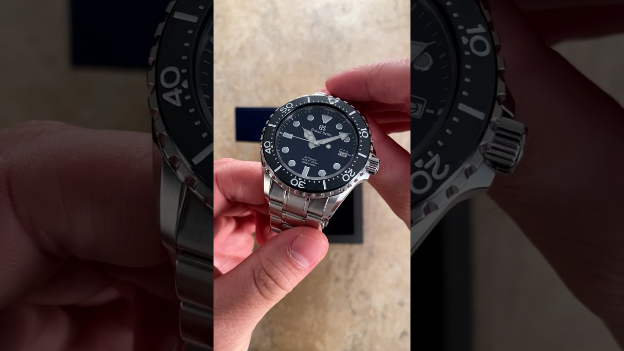 This Grand Seiko Dive Watch Is A BEAST #shorts #unboxing
