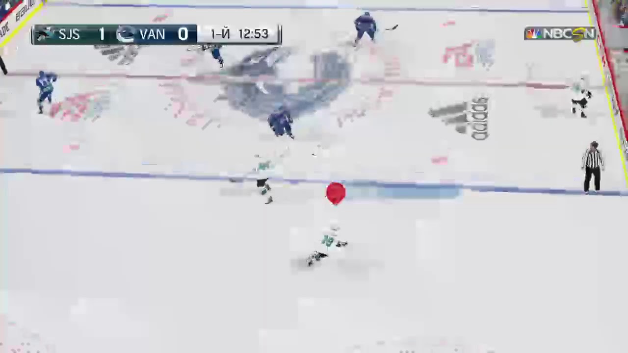 NHL 19 Сезон 2018-2019 Сан-Хосе Шаркс Против Ванкувер Кэнакс