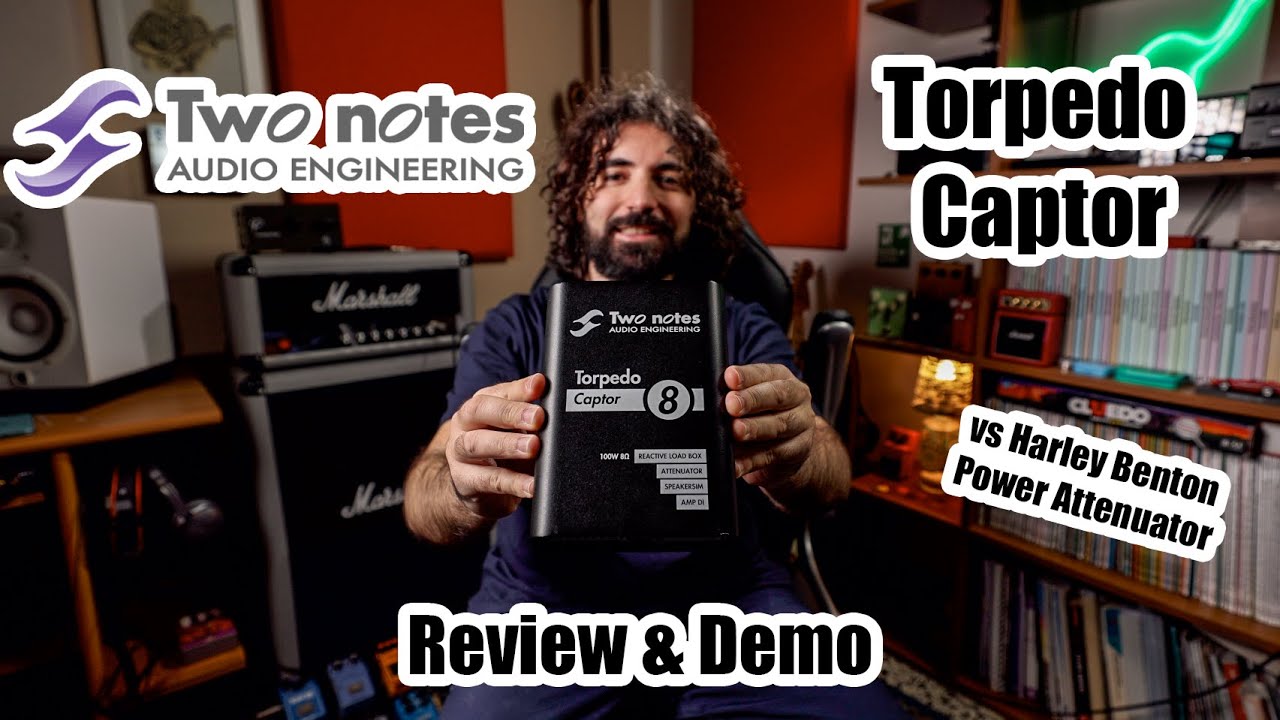 Two Notes Torpedo Captor (vs Harley Benton Power Attenuator) | Review & Demo