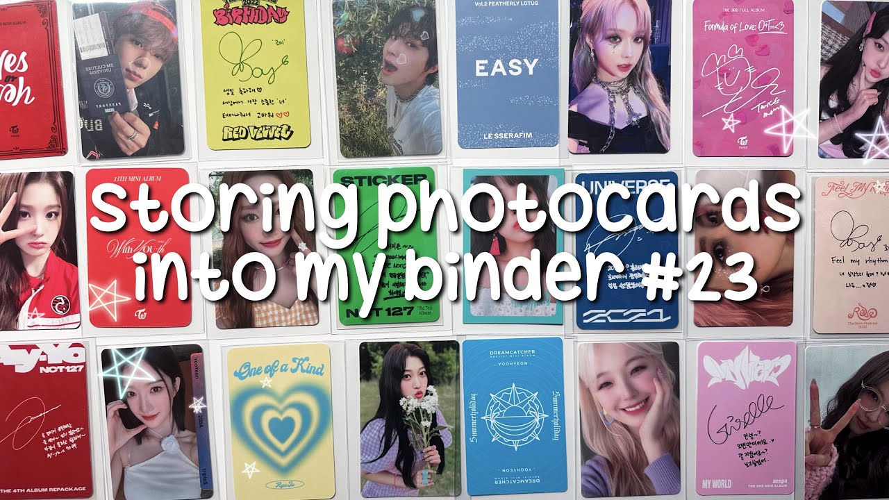 storing photocards #23! twice, nct, loona & more!