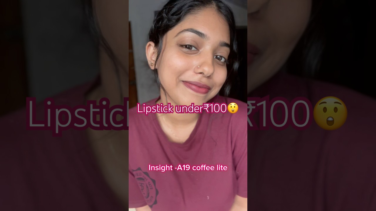 Omg😨lipstick under₹100 for indianskin tone #shortsyoutube #makeup #lipstick #unboxing #fyp #shorts