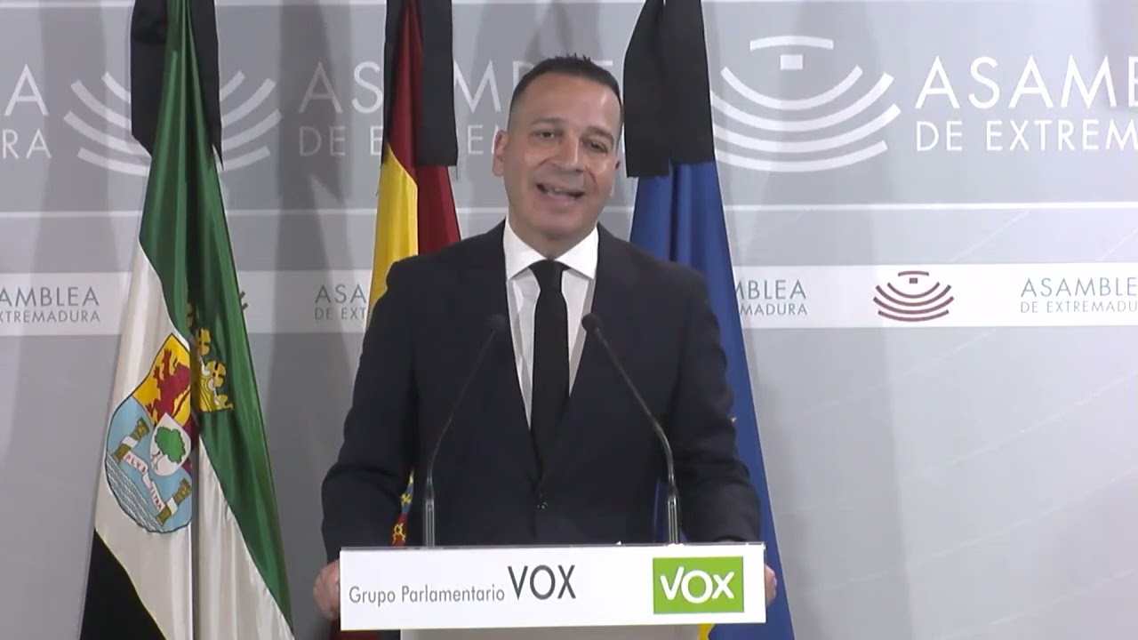 Rueda de prensa de Óscar Arturo Fernández Calle