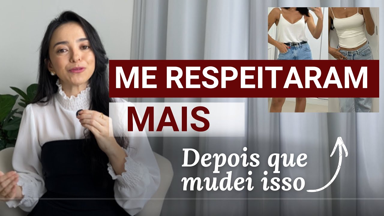 Coisas que MUDEI na minha IMAGEM para parecer MENOS JOVIAL e passar MATURIDADE 