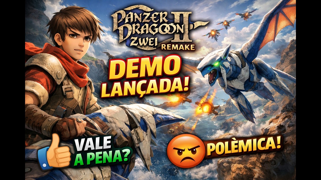 PANZER DRAGOON II VOLTOU! A DEMO VALE A PENA?