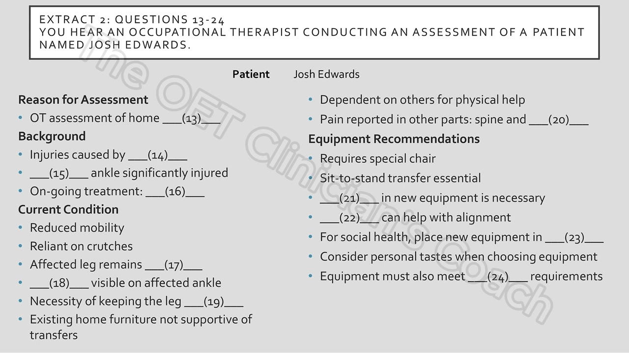 OET listening test 10 whole test #oet #oettraining #oetlistening #oetshadowing #medicalenglish