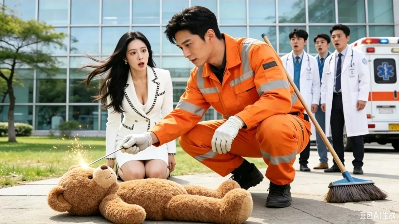 All doctors declared beauty CEO’s son dead,but poor janitor saved him with a Needle in 3s;love began