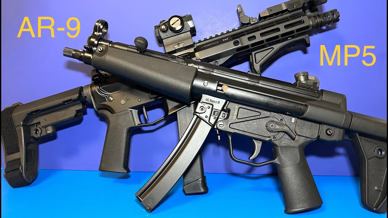 MP5 vs AR-9 - Which PCC Is Right For You?