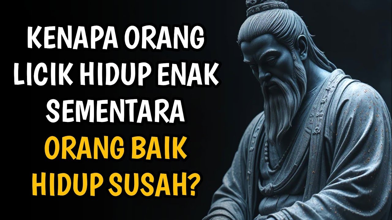 Kenapa Orang Licik Terlihat Hidup Enak, Sementara Orang Baik Terlihat Hidup Susah?✨🔥