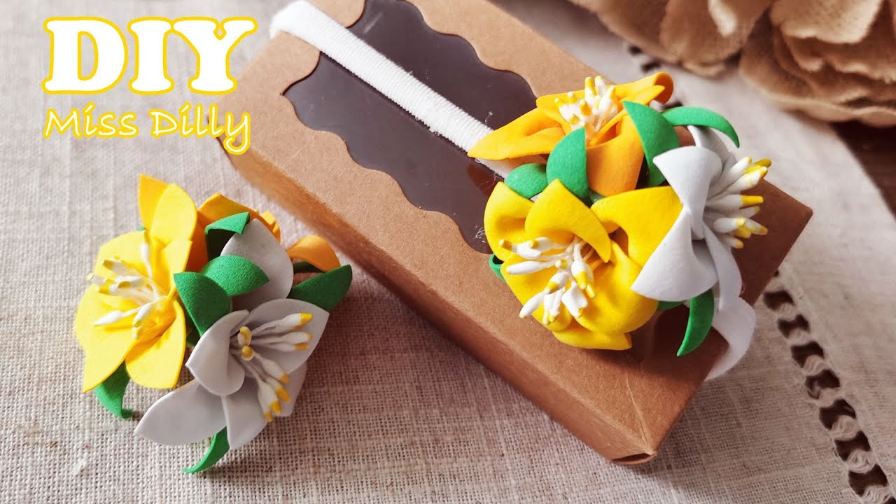 Flower Craft Ideas with Foam Sheet🌸Easy Flowers🌸Eva foam flowers ideas #129