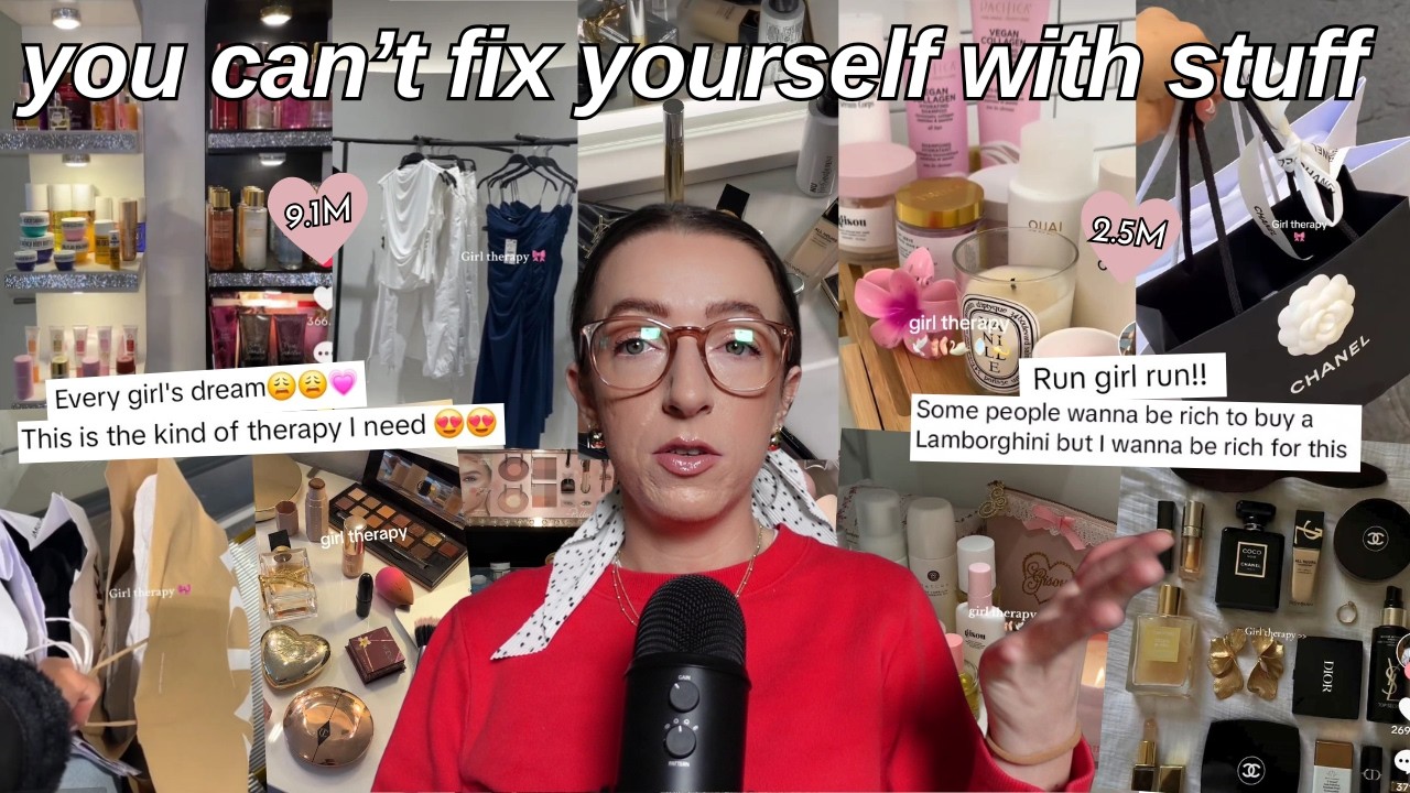 you can't fix yourself with stuff