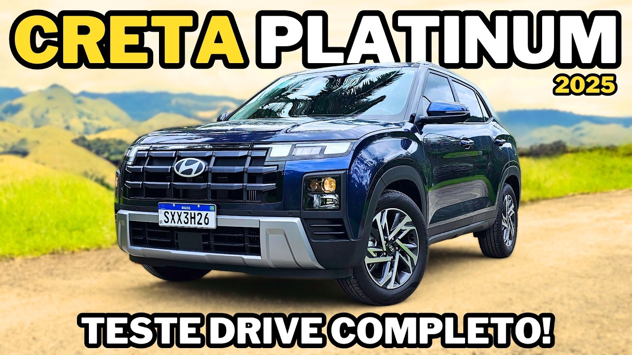 Creta Platinum 2025 o que mudou no SUV da Hyundai? Vale a Pena?
